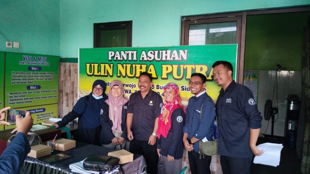 PAFI Sidoarjo Gelar Bakti Sosial di Panti Asuhan Ulin Nuha dalam Rangka HUT ke-79